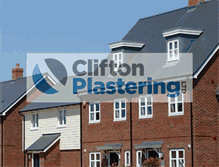 Tablet Screenshot of cliftonplastering.co.uk
